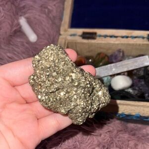 Sparkling Gold Pyrite Stone
